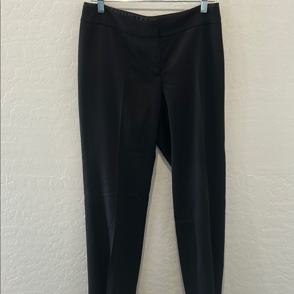 White House Black Market Black Straight Leg Pants